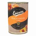 EPICURE PEACH HALVES IN SYRUP